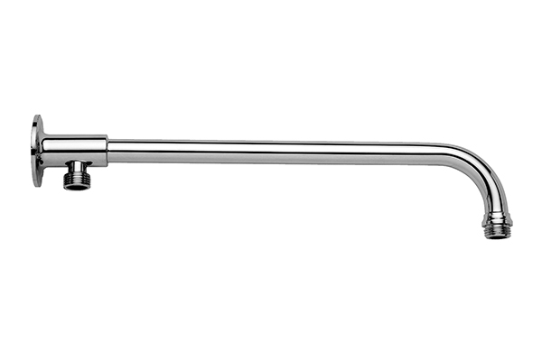 SHOWER HEAD ARM AVAILABLE IN DIFFERENT TYPES OF FINISH, WITH EXTERNAL CONNECTION