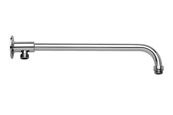 SHOWER HEAD ARM AVAILABLE  IN DIFFERENT TYPES OF MATERIALS, WITH EXTERNAL CONNECTION, CYLINDRICAL FINISH