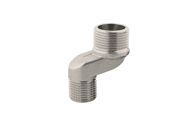 NIKEL PLATED BRASS SHANK FOR ECCENTRIC, WHEELBASE 1 CM IN -  FOR BATHROOM FITTINGS